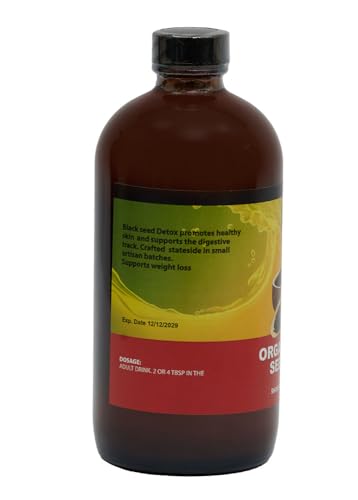 Jungle Juice Health Organic Black Seed Bitters Liquid 16 fl oz. Bottle