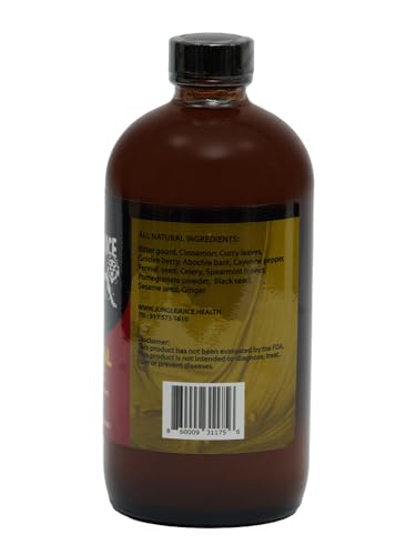 Jungle Juice Health Natural Herbal Tonic 16 fl oz. Bottle