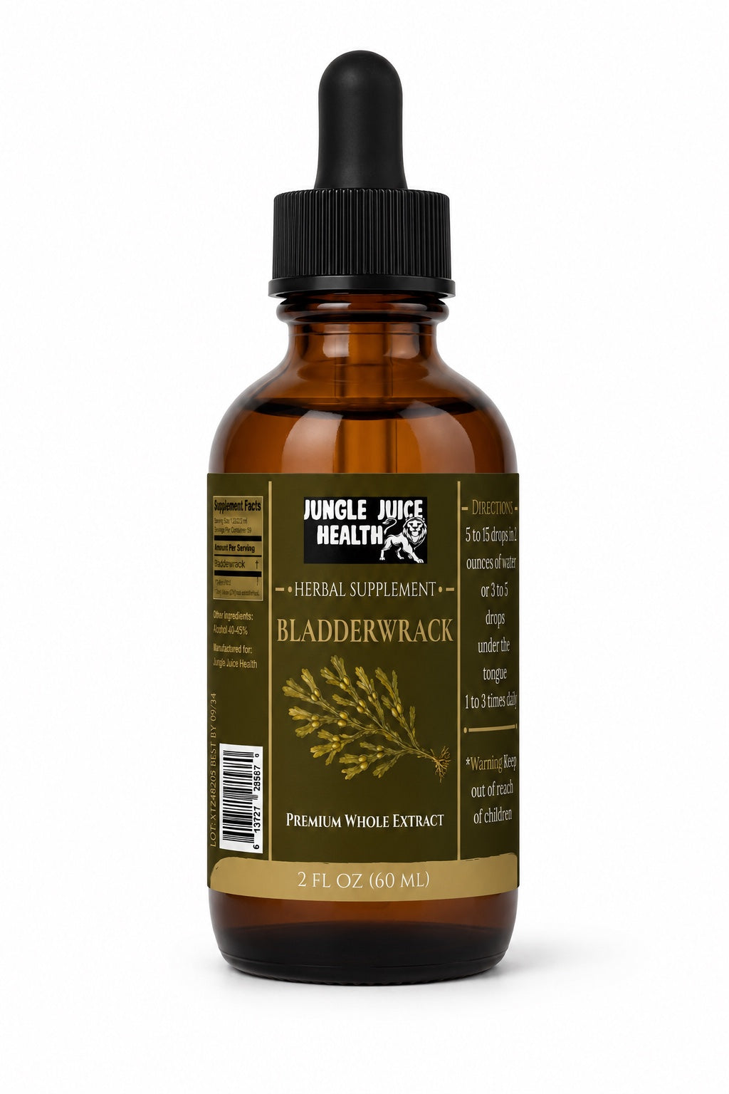 Jungle Juice Health Bladderwrack Tincture 2oz